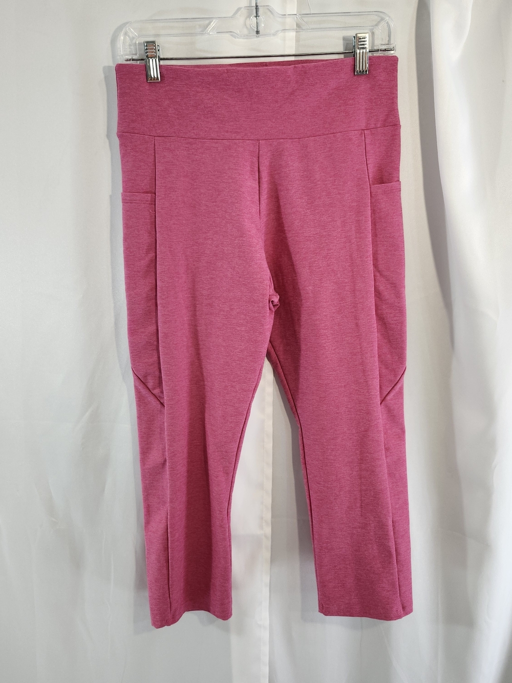 Women’s Pink High-Waist Pocket Leggings
